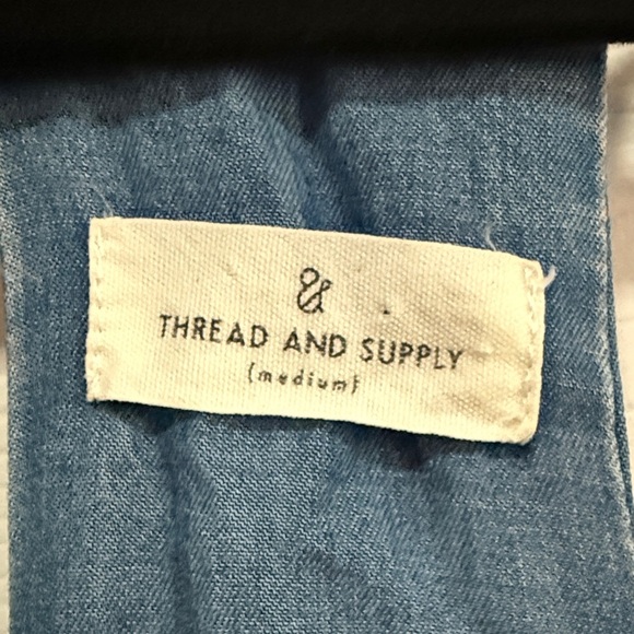 Thread & Supply Denim Blue Tank Top - Picture 2 of 3